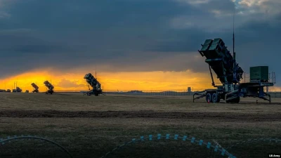 Ракетні батареї Patriot у складі 5-го батальйону армії США, 7-го артилерійського полку ППО у Польщі 10 квітня 2022 року. Фото: U.S. Army/Sgt. 1st Class Christopher Smith