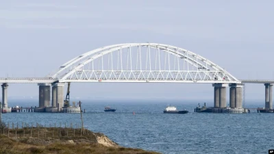 США, ЄС, Україна засудили будівництво Росією Керченського мосту як ще одну спробу Росії незаконно встановити суверенний контроль над частинами території України