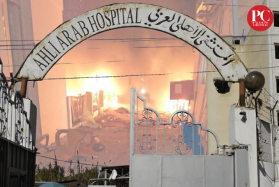 Ракетний удар по лікарні в Газі: в арабських країнах спалахнули масові протести