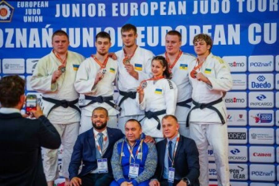 Збірна України з дзюдо - четверта у загальнокомандному заліку Кубка Європи серед юніорів та юніорок