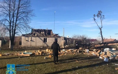 Ворожі "Шахеди" атакували Миколаївщину, пошкоджено будинок