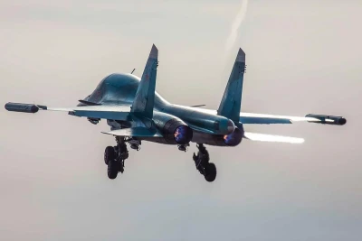 Російський літак скинув авіабомбу на дамбу під Бєлгородом