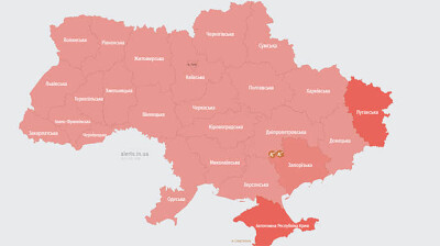 По всій Україні 3,5 години тривала повітряна тривога