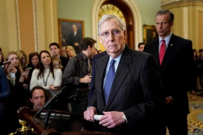 Лідер республіканців у Сенаті США, який підтримував Україну, залишить свою посаду