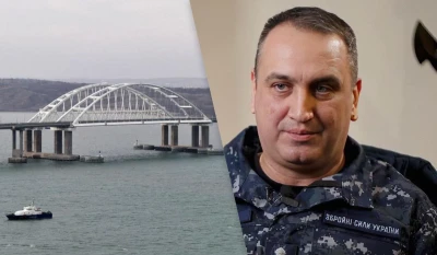 "Цього року його не буде": командувач ВМС ЗСУ анонсував "крах" Кримського мосту