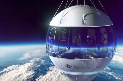 Коктейль-бар, туалет та Wi-Fi: компанія Space Perspective представила капсулу для космічного туризму