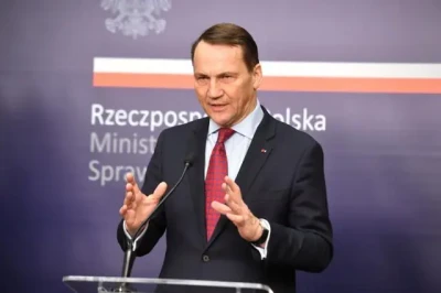 Міністр закордонних справ Польщі Радослав Сікорський на Мюнхенській конференції