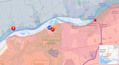 На лівому березі Дніпра Херсонської області українські підрозділи утримують плацдарм у Кринках, відбили три штурми противника