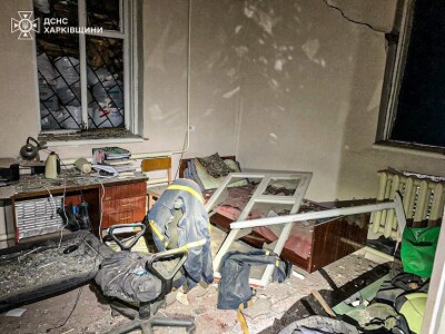 Росія атакувала пожежну частину в Харківській області