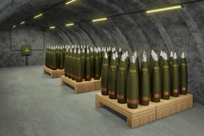 До кінця 2025 року ЄС планує вийти на виробництво двох мільйонів 155-мм снарядів на рік