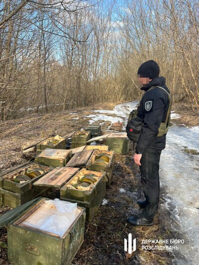 Поблизу кордону з Росією на Сумщині знайшли схрон боєприпасів, обладнаний військовими РФ