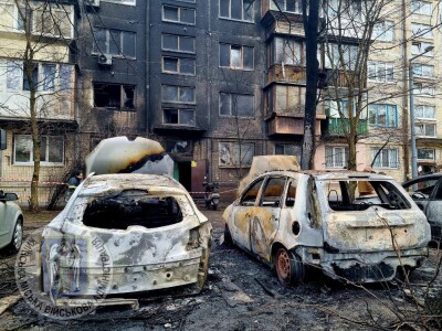 Київ обстріляли ракетами 21 березня / фото КМВА