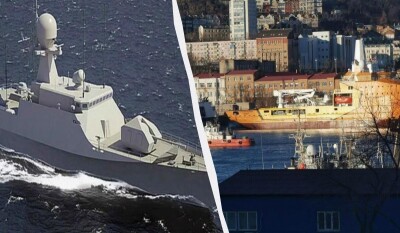 Пожежа на двох російських кораблях: у ВМС вказали на цікаву деталь