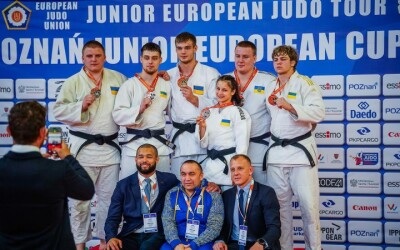 Збірна України з дзюдо - четверта у загальнокомандному заліку Кубка Європи серед юніорів та юніорок