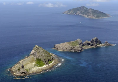 Острови Дяоюйдао в Східно-Китайському морі в 2012 році. Фото: Kyodo