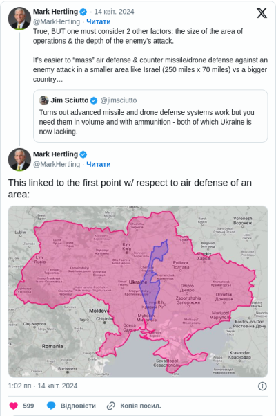 "Є дві відмінності" - аналітики порівнюють напад Ірану на Ізраїль та атаки Росії проти України й закликають надати Києву ППО