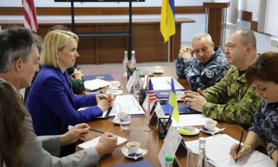 Бріджит Брінк зустрілася з генералом Сергієм Дейнеко та адміралом Олегом Костуром