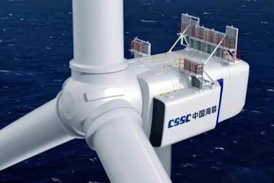 Китай побудував найбільший у світі морський вітрогенератор