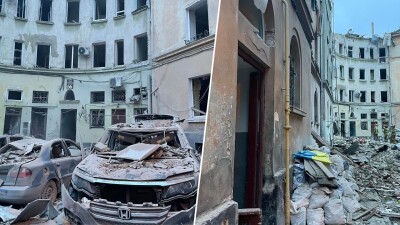 Нічна атака Львова: російська ракета влучила в багатоповерхівку, є загиблі та поранені