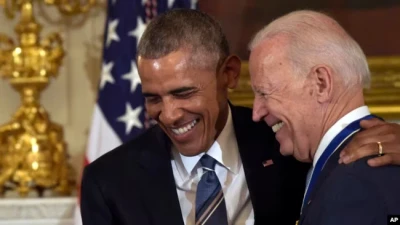 Архівне фото: Президент Барак Обама та війепрезидент Джо Байден, Білий дім 2017 рік