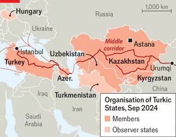 Map: The Economist