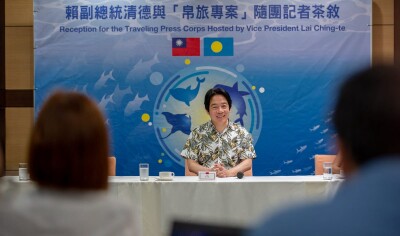 Лай Чін Те у 2022 році відвідав Палау, будучи віце-президентом Тайваню (Ван Юй Чін/Офіс президента Тайваню/Flickr)