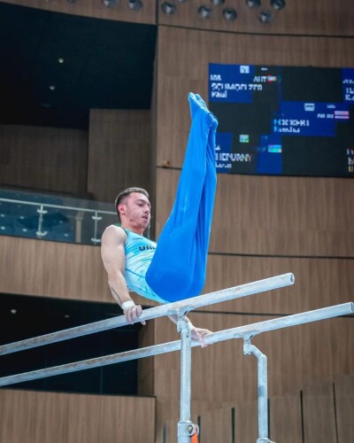 Українські гімнасти здобули п'ять медалей на Кубку світового виклику у Болгарії