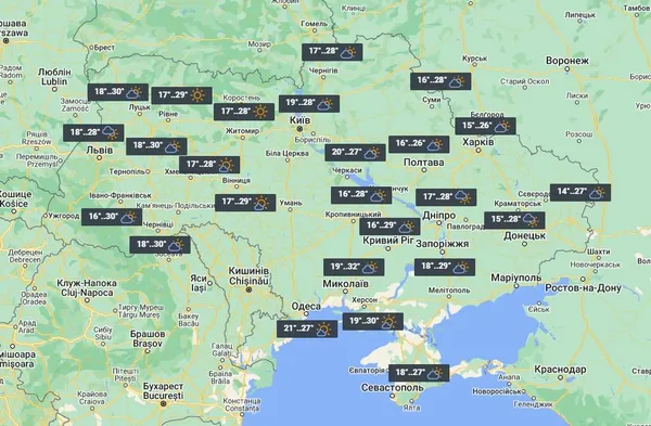 28 червня в багатьох областях України температура підвищиться на градус-два / фото УНІАН