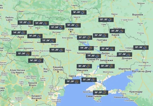 5 липня на півночі України стане свіжіше / фото УНІАН