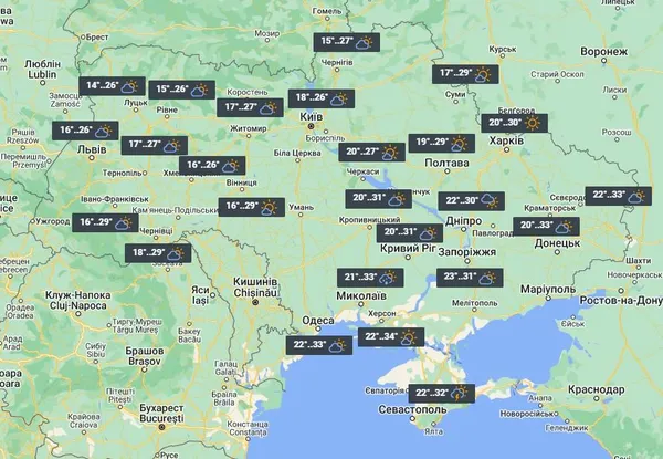 20 липня лише місцями на півдні України можуть бути опади / фото УНІАН