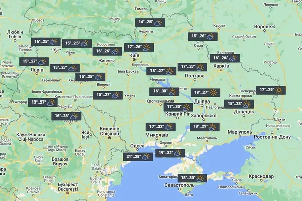 8 серпня в Україні будуть дощі, але на температуру вони не вплинуть / фото УНІАН