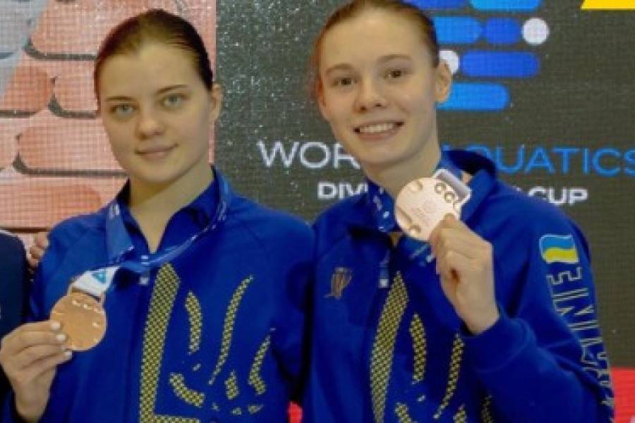 Українки привезли нагороди зі Суперфіналу Кубка світу зі стрибків у воду