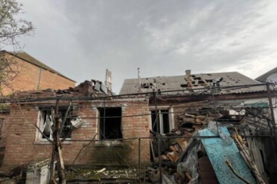 Російські окупанти атакували Нікопольщину дронами-камікадзе