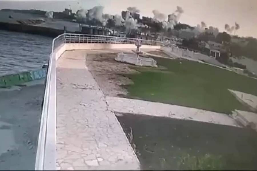 Генпрокурор показав момент вчорашнього ракетного удару по Одесі. Відео