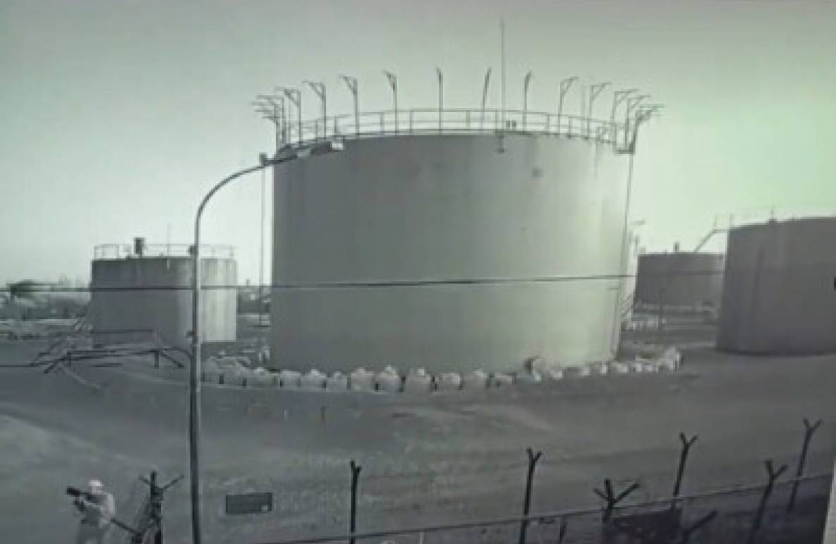 Удар по нафтобазі в Ростовській області 13 липня: з’явилося відео влучання
